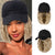 Ins Hot Baseball Cap Hair with 14 inch Wave Curly Bob  Wig