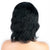 Body Wave Wigs Human Hair Headband Wigs Short Black Bob Wavy Wig