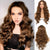 Ombre Red Long Body Wavy Natural Mini Lace Front Wigs