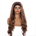 Hot Sexy Kinky Long Curl Wig with Black Headband