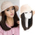Summer Hat Wigs With Straight 11.8 Inches Hair
