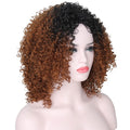 Synthetic Curly Short Brown Wig for Women