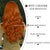 Ins Hot Women's Middle Parting Long Curly Hair Orange Pick Wig Suitable For Party Use