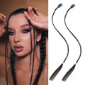 Long Yaki Straight Ponytail Extensions Braids With Clip Ponytail for Women 2 PCS