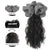Claw Clip 18 inches Ponytail Hair Extensions long Curly hair Natural bow Tail False Hair