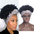 Short Curly Afro Wig with Headband