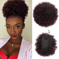 Simple Short Fluffy Drawstring Small Curly Hair Package For Daily Use