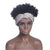 Short Curly Afro Wig with Headband