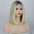 Ins Hot Short Bob Blonde Mini Lace Wigs for Women