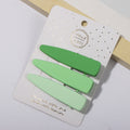 Candy Color Hairpin Side Clip Spring Side Clip Gradient Hairpin Duckbill Clip Bb Clip Bangs Clip