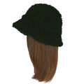 Lamb Hair Fisherman Hat mid-Length Wig