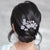 Wigyy Bridal Hair Side Comb Silver For Women Wedding Girls Hair Clip Pearl Rhinestone Crystal  Hair Accessories Floral Vintage Hair Barrette Bridesmaids Headpiece
