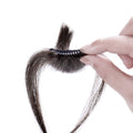 Clip in Bangs 100% Human Hair Extensions Air Bangs
