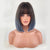 Ins Hot Women's Short Straight Bobo Head Wig For Daily Use