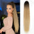 Top  Synthetic Long Straight Ponytail Ombre Blonde Drawsting Ponytail