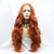 Fashion Orange Lace Front Wigs