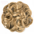 Top Messy Hair Bun Extensions Wavy Curly Synthetic Ponytail Hairpiece