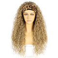 Women's Long Curly Hair Headband Wig Suitable For Party Use