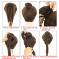 Top 20 Inch Braided Ponytail Drawstring Ponytail Clip In Hair Extension Ponytail