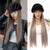 Black Cap Long Straight Hair Fashion Wig