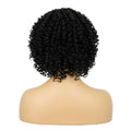 Hot Headwrap Black Spring Curly Synthetic Hair Headband Wigs For Black Women