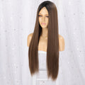 Hot Brazilian Long Straight Hair Mini Lace Front Wigs