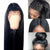150% Density 360 Straight Lace Front Human Hair Wigs