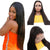 Straight 360 Lace Front Human Hair Wigs