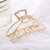 Women Girls Geometric Hair Claw Clamps Solid Color Hairpin