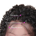 150% Density Mongolian Curly Bob Human Hair Wigs