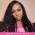 Brazilian Deep Wave HD Lace Front Human Hair Wigs