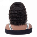 Water Wave Bob Lace Front Human Hair Wigs