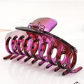 Hot Sale Solid Color Claw Clip Large Barrette Crab Hair Claws Bath Clip Ponytail Clip For Women Girls Hair Accessories Gift